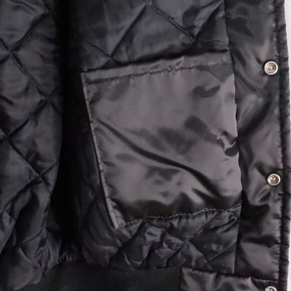 Vintage 90's America's Finest Jackets Men's L Dodge T300 Red Truck Bomber Coat - Picture 7 of 10